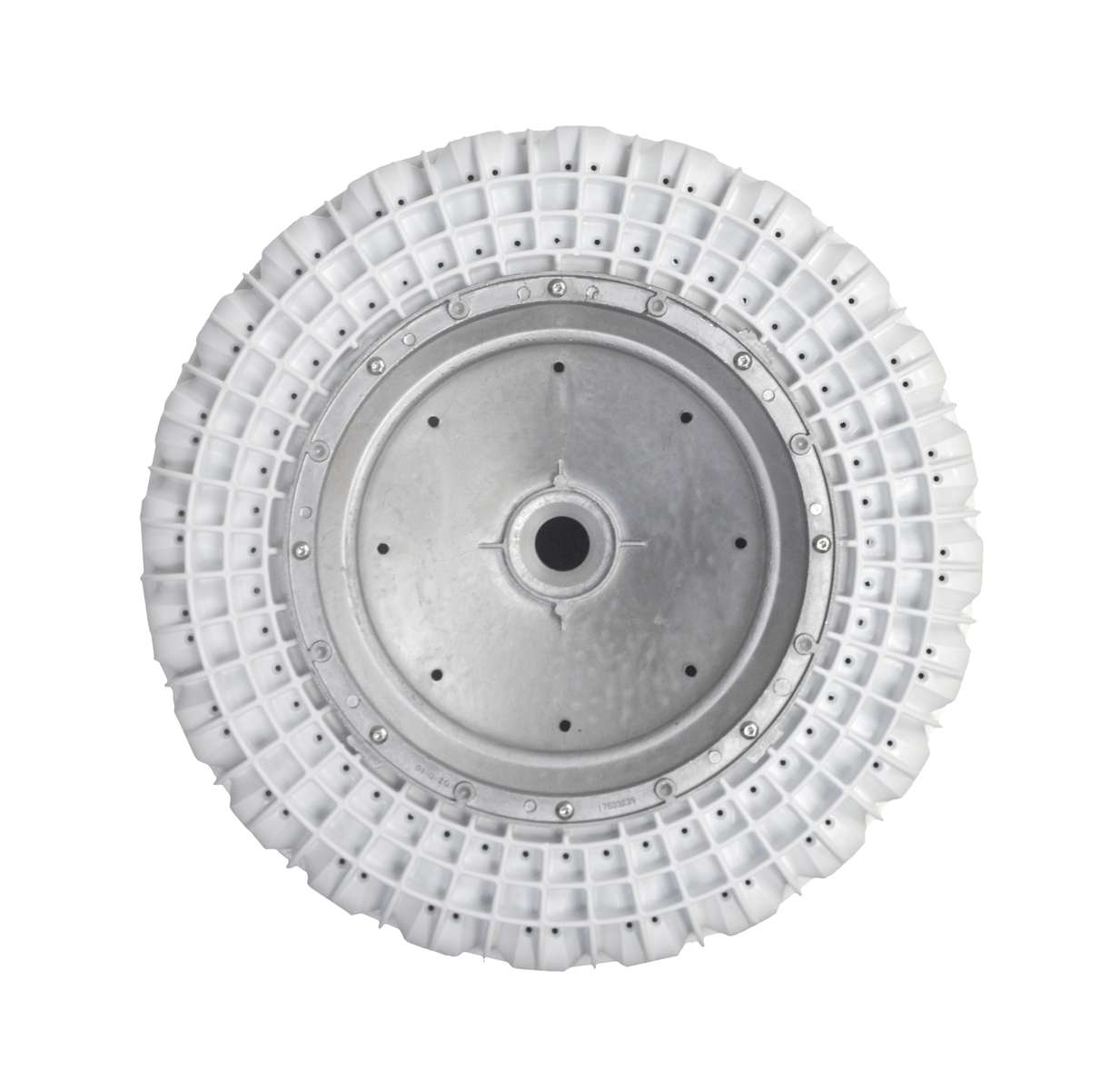 WG04L01532 - Genuine OEM GE Washer Basket Hub & Ring, Extra Large